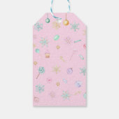 Nutcracker Sugar Plum Fairy Favor Tag Cadeaulabel (Achterkant)