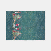 Nutcracker Suite Ballerina Fairy Soldier Fleece Deken (Voorkant (Horizontaal))