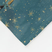 Nutcracker Suite Ballerina Fairy Soldier Fleece Deken (Hoek)