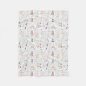 Nutcracker Suite Ballerina Fairy Soldier Fleece Deken (Voorkant)