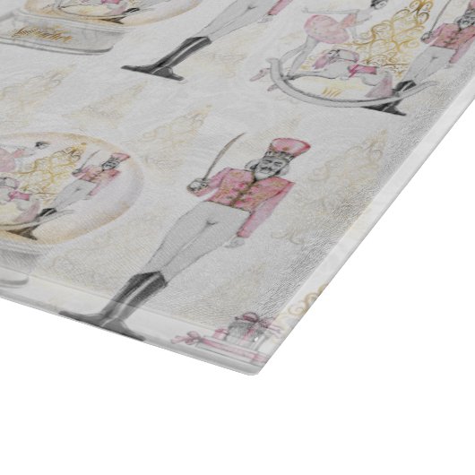 Nutcracker Suite Ballerina Soldier Cutting Board Snijplank (Hoek)