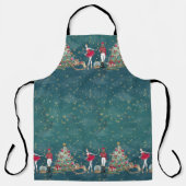 Nutcracker Suite Ballerina Speelgoed Soldier Tree  Schort (Voorkant)