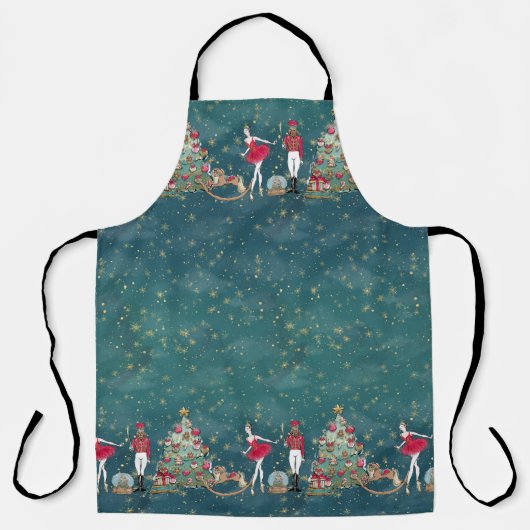 Nutcracker Suite Ballerina Speelgoed Soldier Tree  Schort (Voorkant)