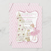 Nutcracker Suite Invitation Kaart (Voorkant / Achterkant)