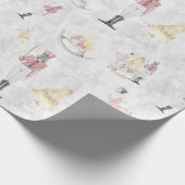 Nutcracker Suite Kerstmis Ballerina Soldier Cadeaupapier (Hoek)