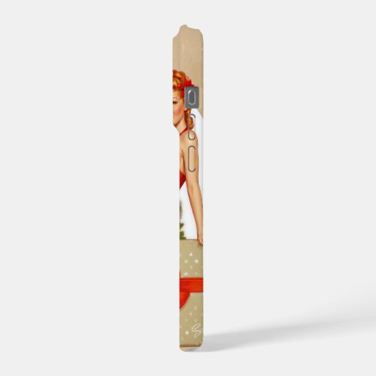 Nutcracker Sweet Retro Pinup Christmas iPhone Case iPhone Hoesje (Linkerkant)