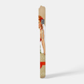 Nutcracker Sweet Retro Pinup Kerst iPhone Hoesje 15 Pro Case (Linkerkant)