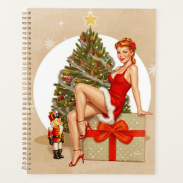Nutcracker Sweet Retro Pinup Kerst Planner