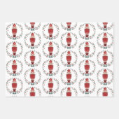 NutCracker T-Shirt Key Ring Classic Round Sticker Inpakpapier Vel (Voorkant 2)