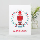 NutCracker T-Shirt Key Ring Classic Round Sticker Kaart (Staand voorkant)