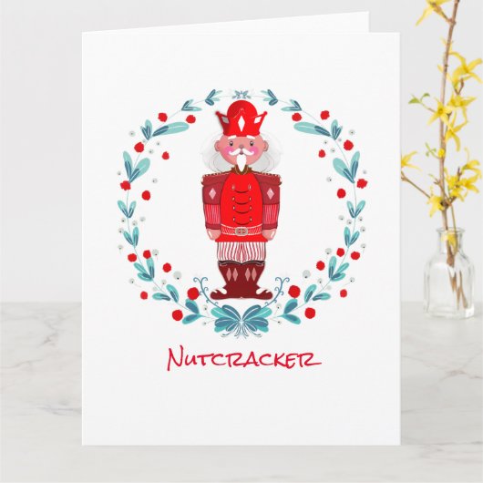 NutCracker T-Shirt Key Ring Classic Round Sticker Kaart (Gele Bloem)
