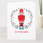NutCracker T-Shirt Key Ring Classic Round Sticker Kaart (Voorkant)