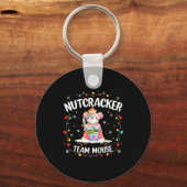 Nutcracker Team Mouse Christmas Dance Ballet Merry Sleutelhanger (Voorkant)