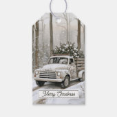 Nutcracker Toy Soldier Christmas Cadeaulabel (Voorkant)