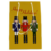 Nutcracker Trio-Gold-GIFT BAG M Medium Cadeauzakje (Voorkant)