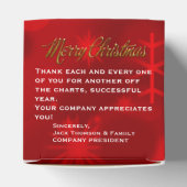 Nutcracker Trio-PARTY FAVOR BOX, stijl van vierkan Bedankdoosjes (Bovenkant)