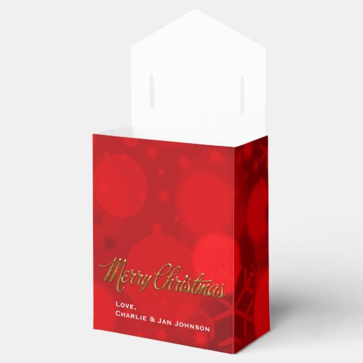 Nutcracker Trio-PARTY FAVOR BOX, tentstijl Bedankdoosjes (Geopend)