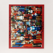 Nutcracker Verborgen NAAM Aangepaste kerstcadeaus Legpuzzel (Verticaal)