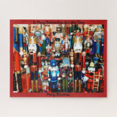 Nutcracker Verborgen NAAM Aangepaste kerstcadeaus Legpuzzel (Horizontaal)