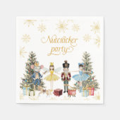 Nutcracker Verjaardagsfeestje Servet (Voorkant)