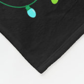 Nutcracker What's Crackin Funny Christmas Men Wome Fleece Deken (Hoek)