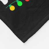 Nutcracker What's Crackin Funny Christmas Men Wome Fleece Deken (Hoek)