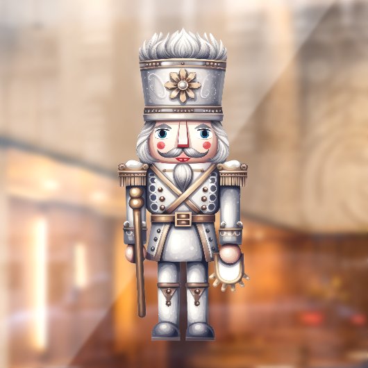 Nutcracker Window Cling Raamsticker (Vel 2)