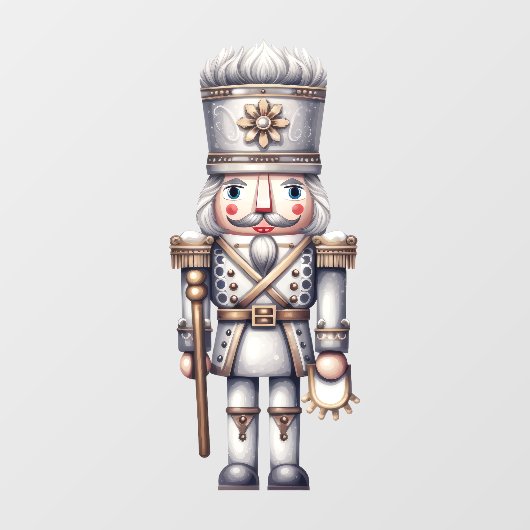 Nutcracker Window Cling Raamsticker (Vel)