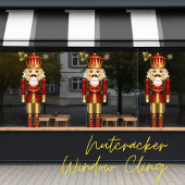 Nutcracker Window Cling Raamsticker