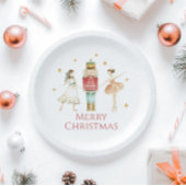 Nutcracker Winter Ballet Kerstmis Papieren Bordje