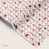 Nutcracker Wrapping Paper Festive Teddy Bear Cadeaupapier