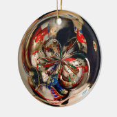 Nutcrackers Ball Keramisch Ornament (Links)