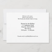 Nutcrackers groep op rode potluck kaart (Achterkant)