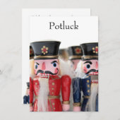 Nutcrackers groep potluck kaart (Voorkant / Achterkant)