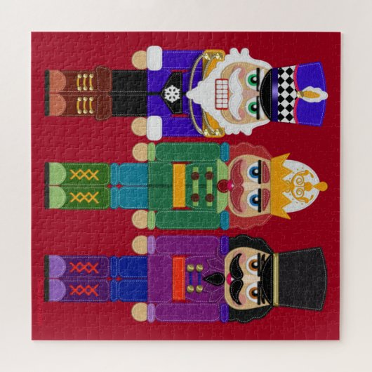Nutcrackers Holiday Gift Legpuzzel (Horizontaal)