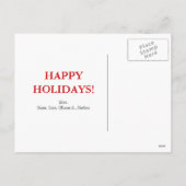 Nutcrackers Holiday Kaart (Achterkant)