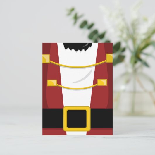 nutcrackerupclose briefkaart (Staand voorkant)