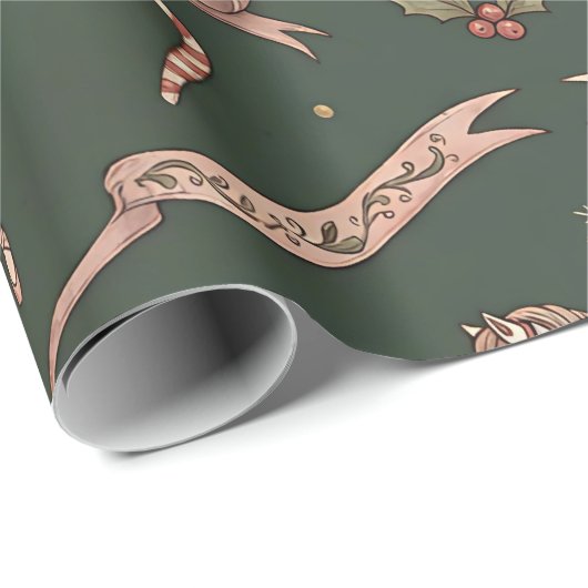 Nutcraker Elegant  Cadeaupapier (Rol Hoek)