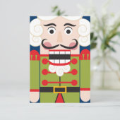 Nutcraker ~ Invitaties Kaart (Staand voorkant)