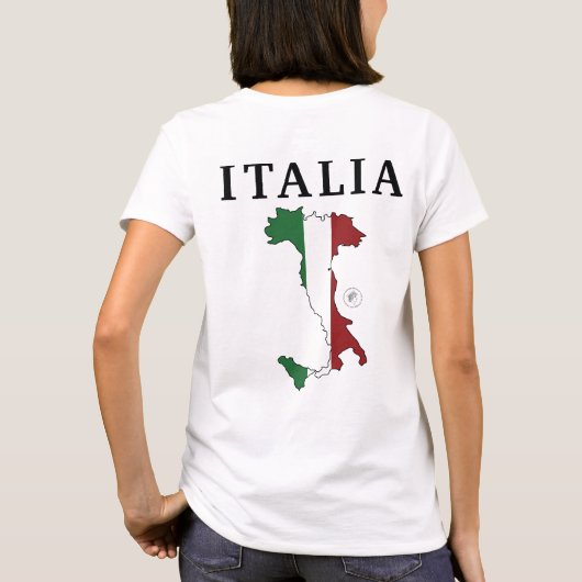 NUTELLA - no-tell ITALIAANSE FUNNY SHIRT (Achterkant)