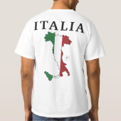NUTELLA - no-tell ITALIAANSE FUNNY SHIRT (Achterkant)