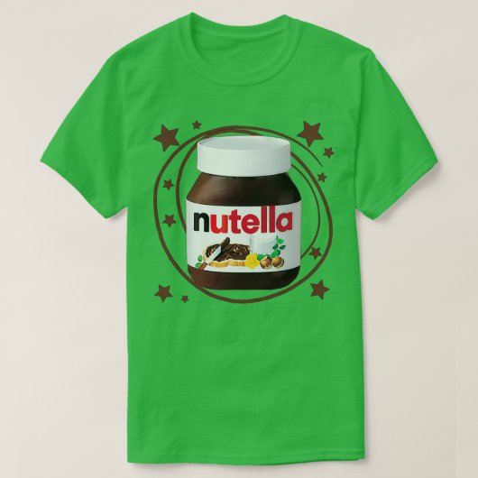 Nutella Swirls VNeck T-shirt (Design voorkant)