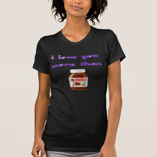 nutella T-shirt (Voorkant)