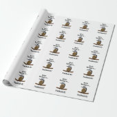 Nuthatch Bird Backyard Birder Birdwatcher Cadeaupapier (Uitgerold)