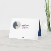 Nuthatch Bird Sympathy - elke gelegenheid aanpasse Kaart (Achterkant)