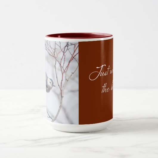 Nuthatch Birdwatch Mok (Midden)