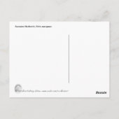 Nuthatch briefkaart (Achterkant)