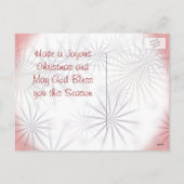 Nuthatch briefkaart-past Vrolijke Kerstmis aan Feestdagenkaart (Achterkant)