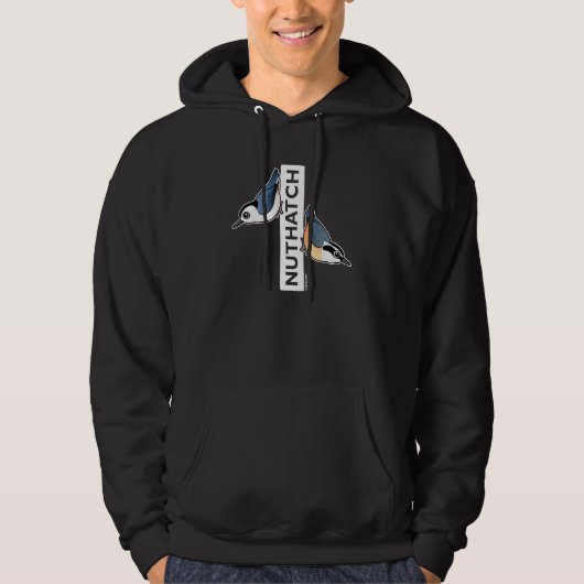Nuthatch Fan Hoodie (Voorkant)