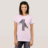 Nuthatch Fan T-shirt (Voorkant volledig)